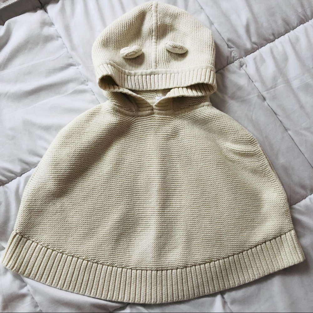 GAP Knitted Poncho 4T